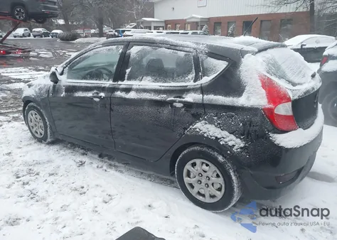 2012 Hyundai Accent Gs from USA, damaged, VIN KMHCT5AE5CU033600